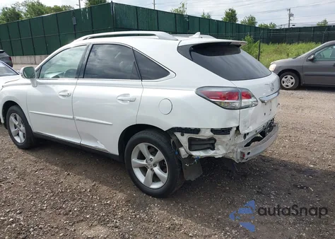 2013 Lexus Rx 350 z USA, uszkodzony, nr VIN 2T2BK1BA8DC160990